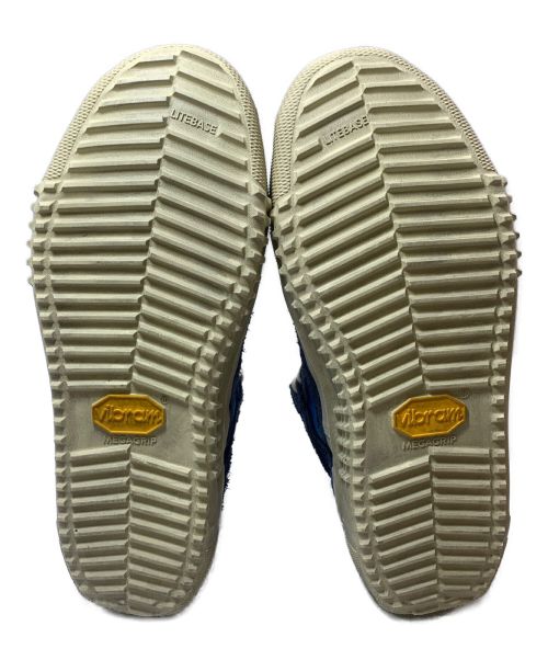 BRANDBLACK（ブランドブラック）BRANDBLACK (ブランドブラック) Capo Dirty High Top Sneaker Navy Light Blue（カポ ダーティ） ネイビー×ブラック サイズ:27cmの古着・服飾アイテム