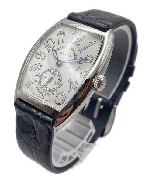 FRANCK MULLER（フランクミュラー）FRANCK MULLER (フランクミュラー) カサブランカ ホワイト サイズ:38.5mm×28.5mmの古着・服飾アイテム