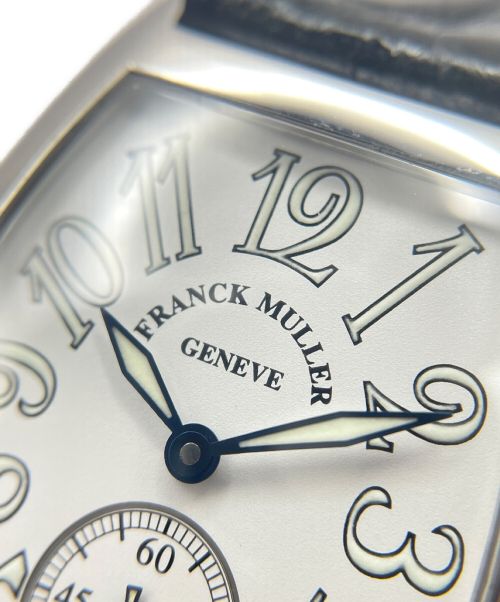 FRANCK MULLER（フランクミュラー）FRANCK MULLER (フランクミュラー) カサブランカ ホワイト サイズ:38.5mm×28.5mmの古着・服飾アイテム