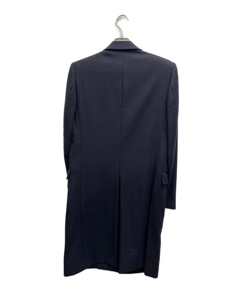 JOHN LAWRENCE SULLIVAN（ジョン ローレンス サリバン）JOHN LAWRENCE SULLIVAN (ジョンローレンスサリバン) チェスターコート ネイビー サイズ:34の古着・服飾アイテム