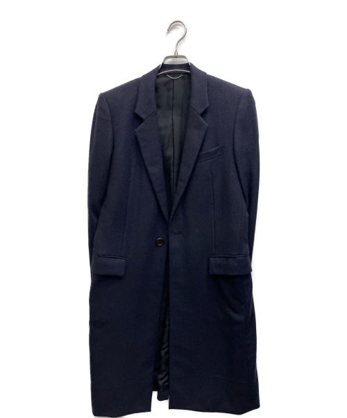 JOHN LAWRENCE SULLIVAN（ジョン ローレンス サリバン）JOHN LAWRENCE SULLIVAN (ジョンローレンスサリバン) チェスターコート ネイビー サイズ:34の古着・服飾アイテム