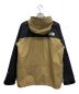 THE NORTH FACE (ザ ノース フェイス) マウンテンライトジャケット ベージュ×ブラック サイズ:XL：13000円