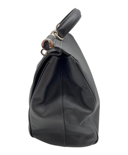 DOLCE & GABBANA（ドルチェ＆ガッバーナ）DOLCE & GABBANA (ドルチェ＆ガッバーナ) ハンドバッグ ブラックの古着・服飾アイテム