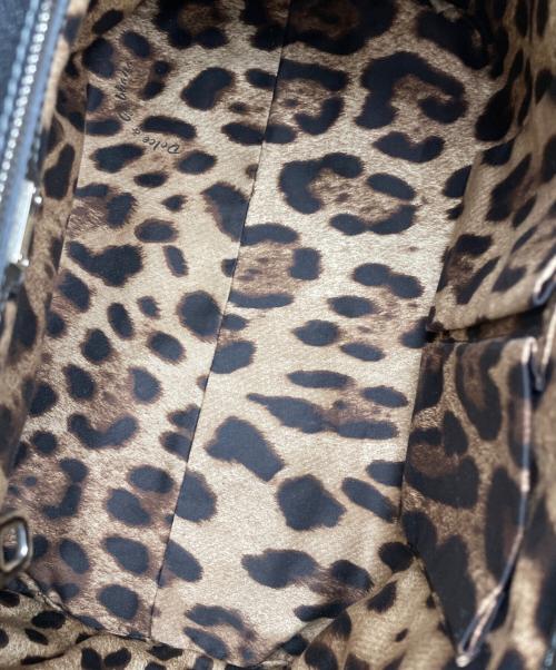 DOLCE & GABBANA（ドルチェ＆ガッバーナ）DOLCE & GABBANA (ドルチェ＆ガッバーナ) ハンドバッグ ブラックの古着・服飾アイテム