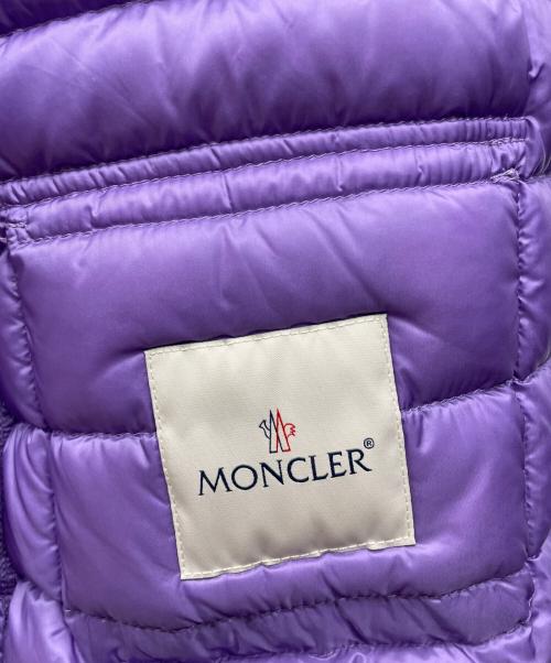 MONCLER（モンクレール）MONCLER (モンクレール) ライトダウンジャケット LANS GIUBBOTTO パープル サイズ:SIZE 4の古着・服飾アイテム