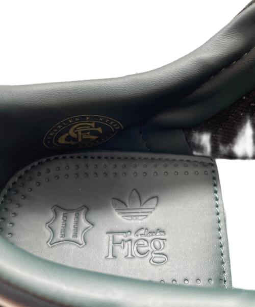 adidas（アディダス）adidas (アディダス) Ronnie Fieg (ロニー・フィグ) CLARKS (クラークス) キャンバススニーカー ブラック サイズ:26.5の古着・服飾アイテム