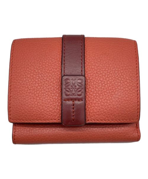 LOEWE（ロエベ）LOEWE (ロエベ) スモールバーティカルウォレット オレンジの古着・服飾アイテム