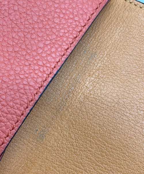 LOEWE（ロエベ）LOEWE (ロエベ) スモールバーティカルウォレット オレンジの古着・服飾アイテム
