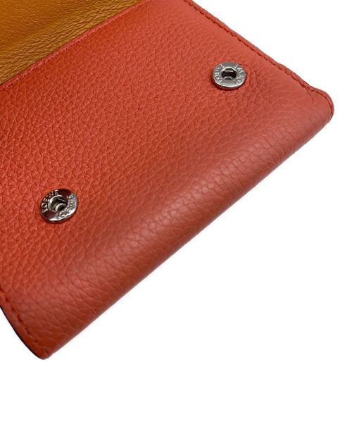 LOEWE（ロエベ）LOEWE (ロエベ) スモールバーティカルウォレット オレンジの古着・服飾アイテム