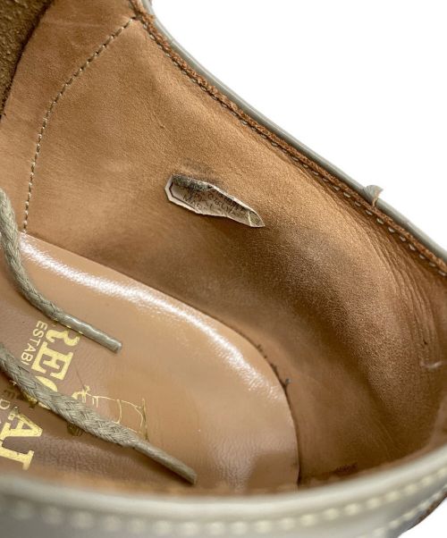 REGAL（リーガル）REGAL (リーガル) レザー ドレスシューズ グレー×ブラック サイズ:27の古着・服飾アイテム