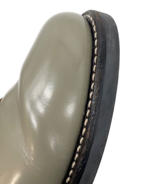 REGAL（リーガル）REGAL (リーガル) レザー ドレスシューズ グレー×ブラック サイズ:27の古着・服飾アイテム