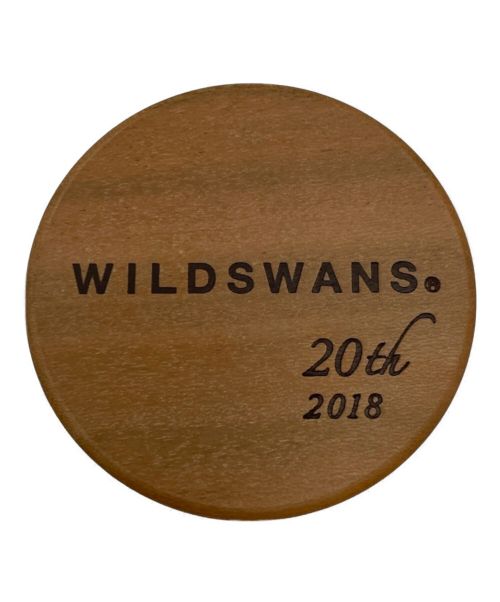 WILDSWANS（ワイルドスワンズ）WILDSWANS (ワイルドスワンズ) レザー三つ折り財布 ブラックの古着・服飾アイテム