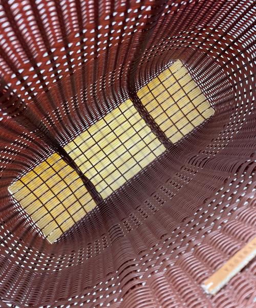 PALOROSA（パロローサ）PALOROSA (パロローサ) カゴバッグ ブラウンの古着・服飾アイテム