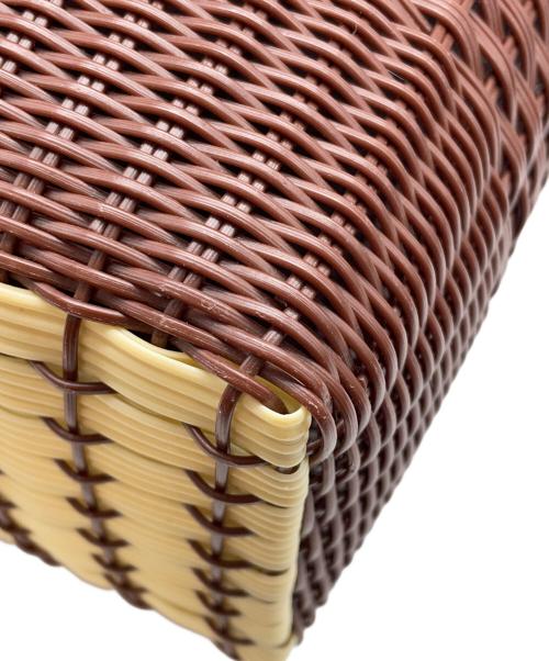 PALOROSA（パロローサ）PALOROSA (パロローサ) カゴバッグ ブラウンの古着・服飾アイテム