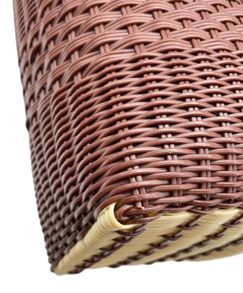 PALOROSA（パロローサ）PALOROSA (パロローサ) カゴバッグ ブラウンの古着・服飾アイテム