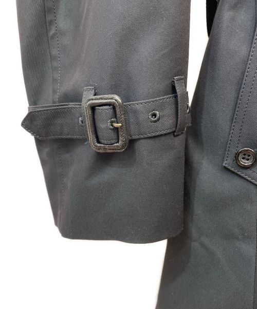 Aquascutum（アクアスキュータム）Aquascutum (アクアスキュータム) ライナー付トレンチコート ブラック サイズ:36の古着・服飾アイテム
