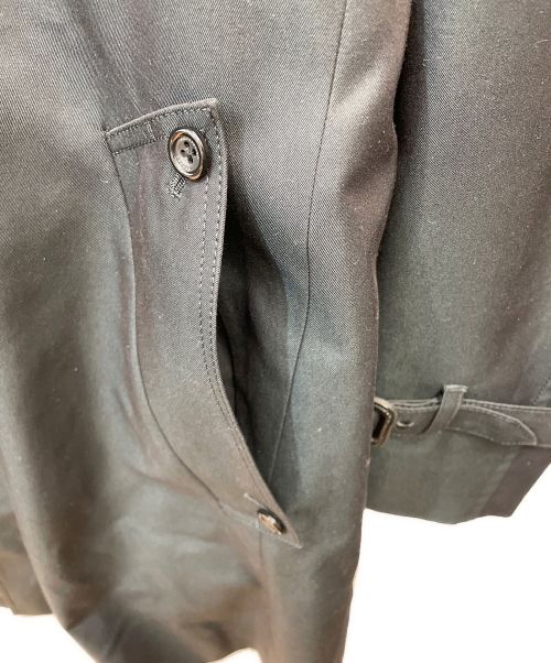 Aquascutum（アクアスキュータム）Aquascutum (アクアスキュータム) ライナー付トレンチコート ブラック サイズ:36の古着・服飾アイテム