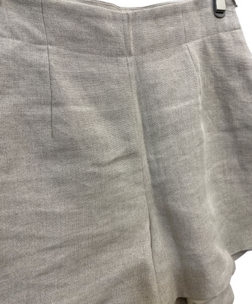 daisy lin for foxey（デイジーリン フォー フォクシー）daisy lin for foxey (デイジーリン フォー フォクシー) リネンショートパンツ ベージュ サイズ:40の古着・服飾アイテム