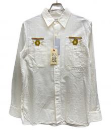 oaxaca（オアハカ）の古着「長袖刺繍シャツ」｜アイボリー