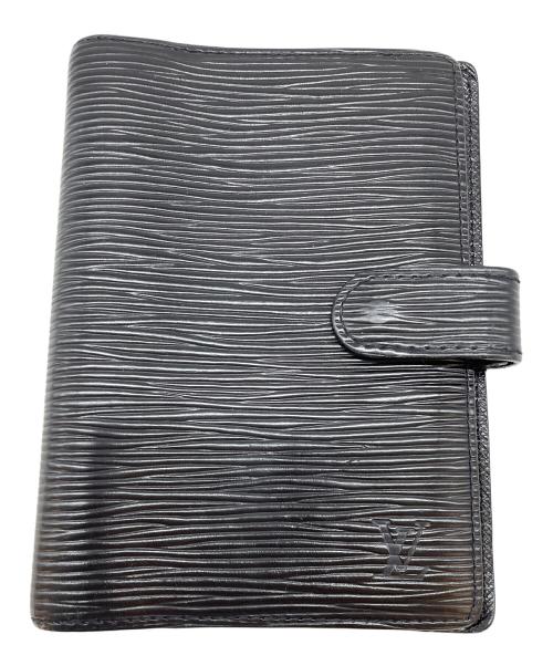 LOUIS VUITTON（ルイ ヴィトン）LOUIS VUITTON (ルイ ヴィトン) 手帳カバー エピ アジェンダ PM ノワール ブラックの古着・服飾アイテム