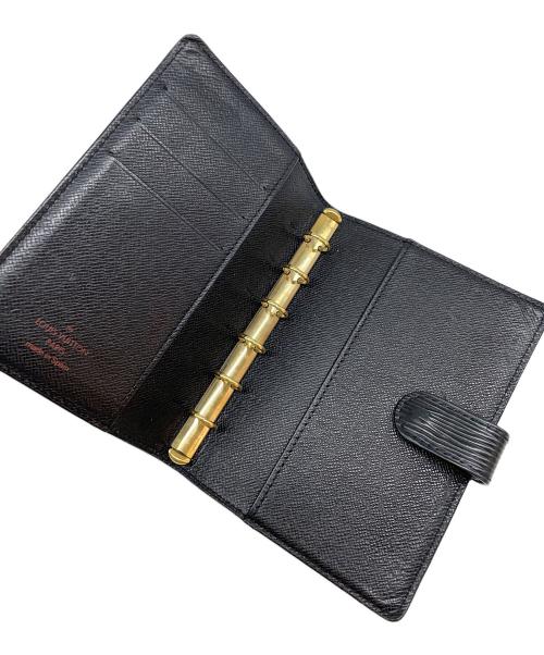 LOUIS VUITTON（ルイ ヴィトン）LOUIS VUITTON (ルイ ヴィトン) 手帳カバー エピ アジェンダ PM ノワール ブラックの古着・服飾アイテム
