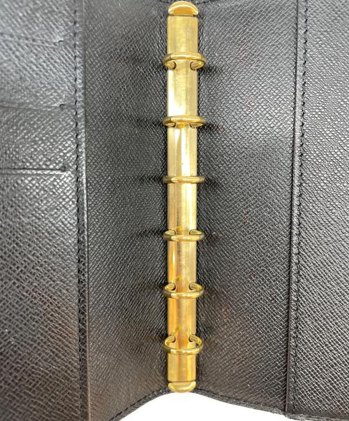 LOUIS VUITTON（ルイ ヴィトン）LOUIS VUITTON (ルイ ヴィトン) 手帳カバー エピ アジェンダ PM ノワール ブラックの古着・服飾アイテム