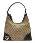 GUCCI（グッチ）の古着「GGキャンバス ラブリー　ショルダーバッグ」｜ベージュ×ブラウン