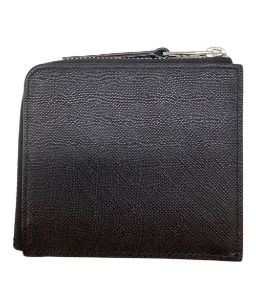 PAUL SMITH（ポールスミス）PAUL SMITH (ポールスミス) ブライトストライププラー財布 ブラックの古着・服飾アイテム