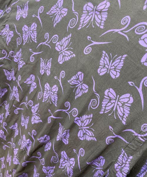 Needles（ニードルズ）Needles (ニードルズ) アロハシャツ パープル サイズ:Sの古着・服飾アイテム