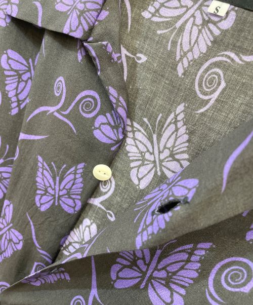 Needles（ニードルズ）Needles (ニードルズ) アロハシャツ パープル サイズ:Sの古着・服飾アイテム