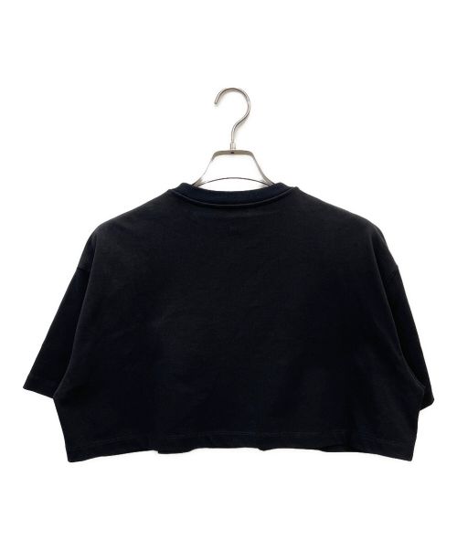 PRADA（プラダ）PRADA (プラダ) ショート丈カットソー ブラック サイズ:XSの古着・服飾アイテム