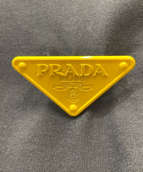 PRADA（プラダ）PRADA (プラダ) ショート丈カットソー ブラック サイズ:XSの古着・服飾アイテム