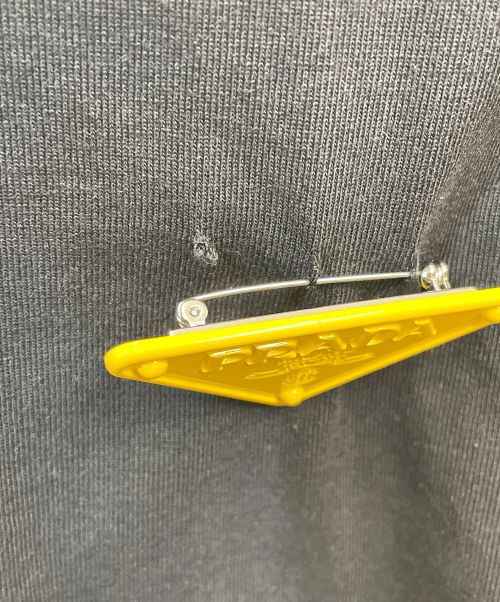 PRADA（プラダ）PRADA (プラダ) ショート丈カットソー ブラック サイズ:XSの古着・服飾アイテム