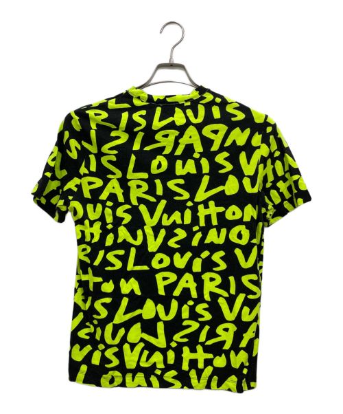 LOUIS VUITTON（ルイ ヴィトン）LOUIS VUITTON (ルイ ヴィトン) グラフィティTシャツ イエロー×ブラック サイズ:XSの古着・服飾アイテム