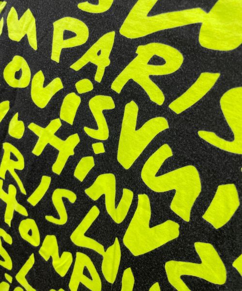 LOUIS VUITTON（ルイ ヴィトン）LOUIS VUITTON (ルイ ヴィトン) グラフィティTシャツ イエロー×ブラック サイズ:XSの古着・服飾アイテム