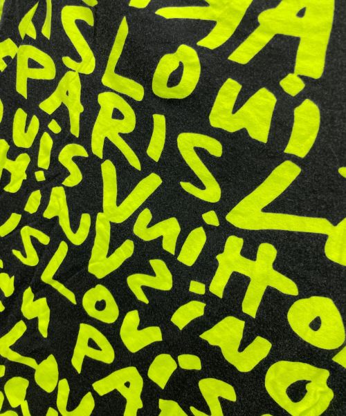 LOUIS VUITTON（ルイ ヴィトン）LOUIS VUITTON (ルイ ヴィトン) グラフィティTシャツ イエロー×ブラック サイズ:XSの古着・服飾アイテム