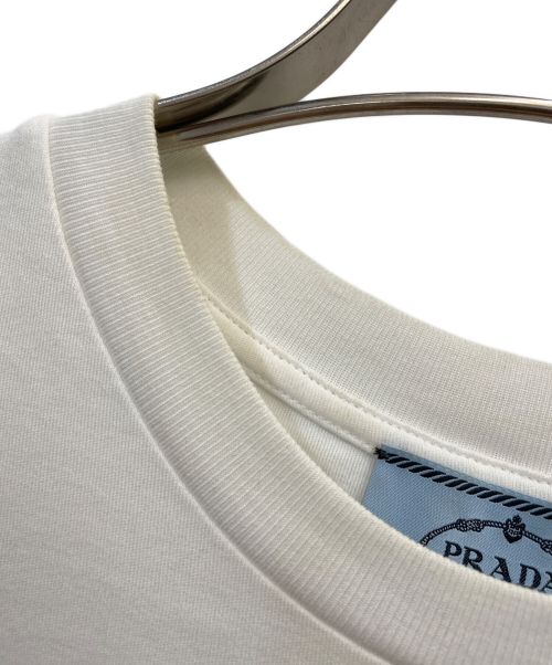 PRADA（プラダ）PRADA (プラダ) 半袖カットソー ホワイト サイズ:Mの古着・服飾アイテム