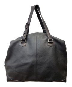 中古・古着通販】Jas-M.B. (ジャスエムビー) レザーボストンバッグ