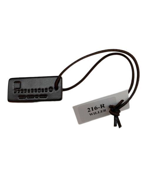 STEFANOMANO（ステファノマーノ）STEFANOMANO (ステファノマーノ) レザーボストンバッグ ブラックの古着・服飾アイテム