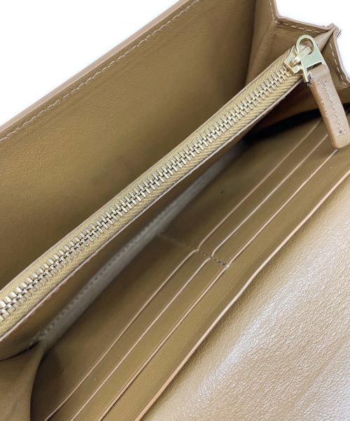 BOTTEGA VENETA（ボッテガベネタ）BOTTEGA VENETA (ボッテガベネタ) 長財布 ブラウンの古着・服飾アイテム