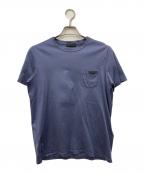 PRADAプラダ）の古着「ポケットTシャツ」｜ネイビー