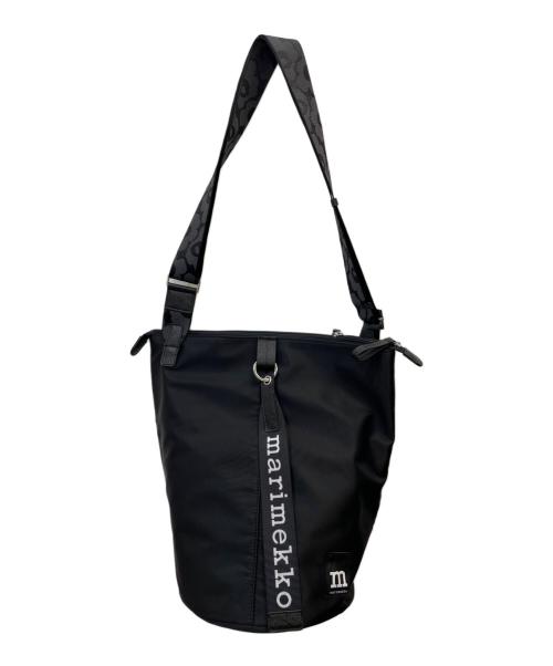 marimekko（マリメッコ）marimekko (マリメッコ) ショルダーバッグ ブラックの古着・服飾アイテム