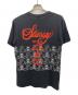 stussy (ステューシー) Tシャツ ブラック サイズ:MEDIUM：4000円