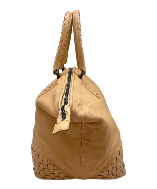 BOTTEGA VENETA（ボッテガベネタ）BOTTEGA VENETA (ボッテガベネタ) トートバッグ キャメルの古着・服飾アイテム