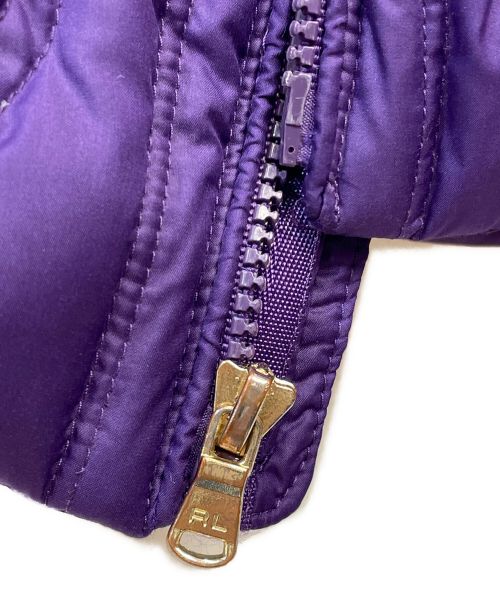 RALPH LAUREN（ラルフローレン）RALPH LAUREN (ラルフローレン) ダウンジャケット パープル サイズ:XLの古着・服飾アイテム