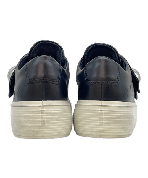 ECCO（エコー）ECCO (エコー) スニーカー ブラック サイズ:22.5の古着・服飾アイテム