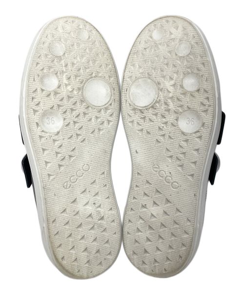 ECCO（エコー）ECCO (エコー) スニーカー ブラック サイズ:22.5の古着・服飾アイテム