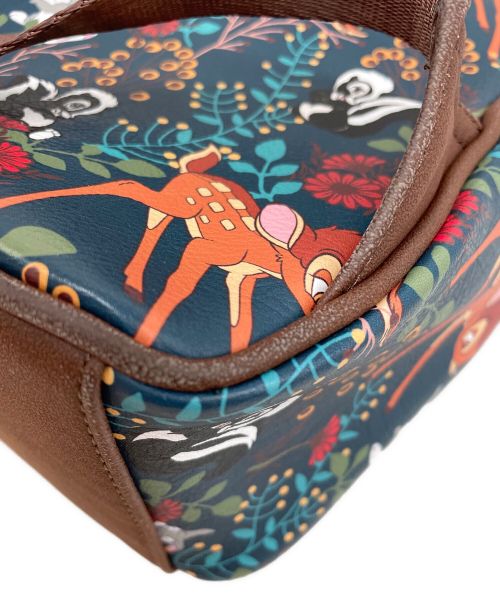 DISNEY（ディズニー）DISNEY (ディズニー) Lounge Fly (ラウンジフライ) リュック ブラウン×ネイビーの古着・服飾アイテム