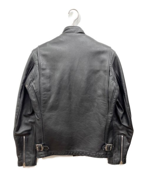 Schott（ショット）Schott (ショット) シングルライダースジャケット ブラック サイズ:34の古着・服飾アイテム