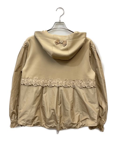 Super Beauty（スーパービューティ）Super Beauty (スーパービューティ) ジップパーカー ベージュ サイズ:40の古着・服飾アイテム